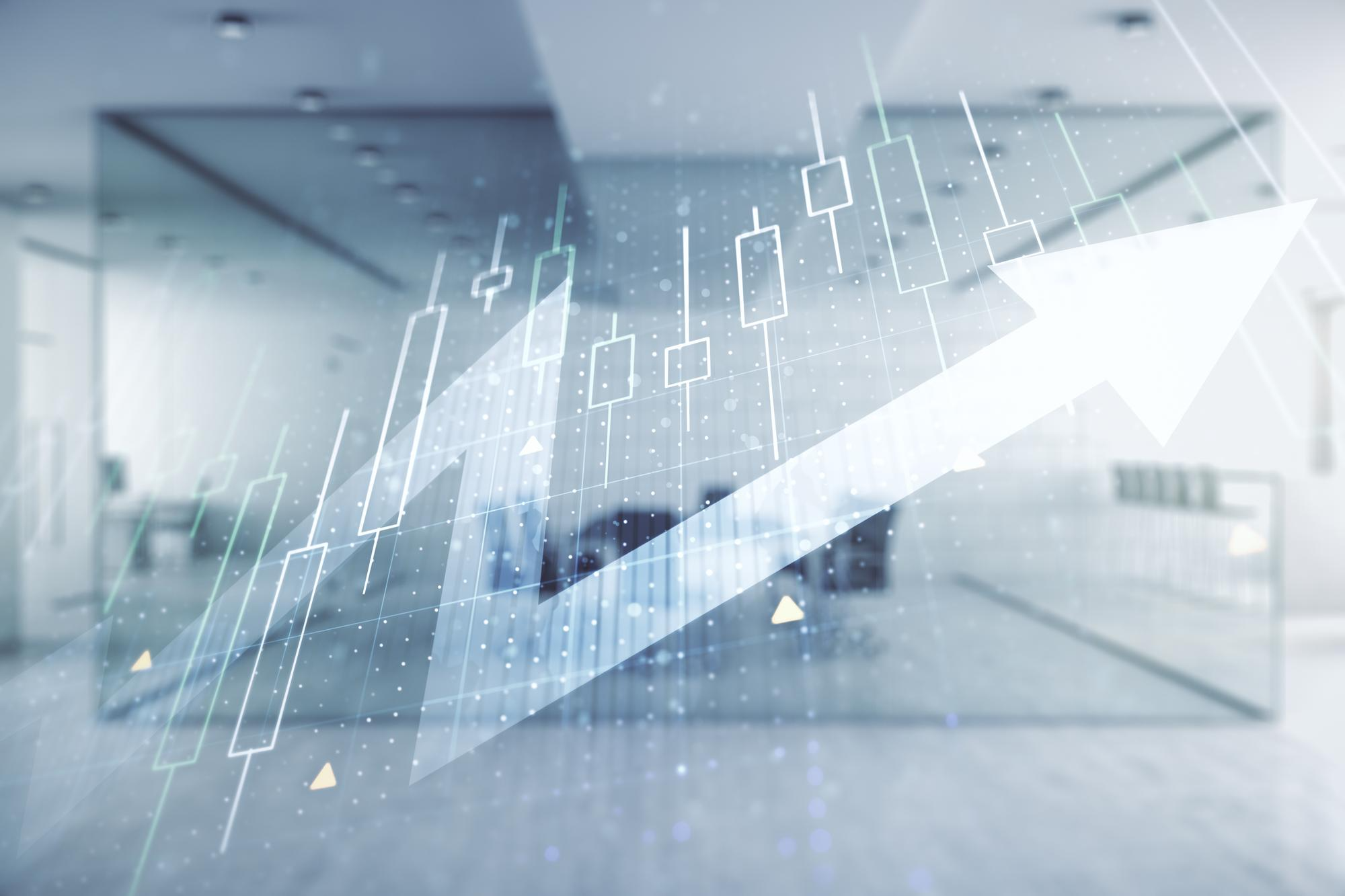Financial charts and data